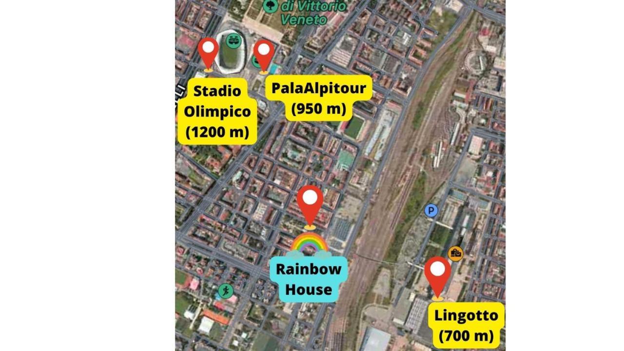 Rainbow House Lingotto Inalpi Leilighet Torino Eksteriør bilde